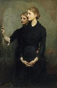 Abbott Handerson Thayer The Sisters oil painting reproduction